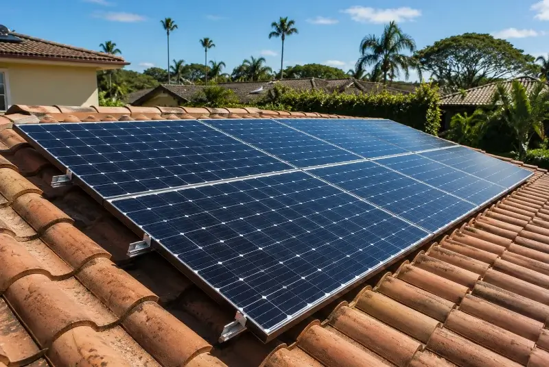 Installation de panneaux solaires à Roujan
